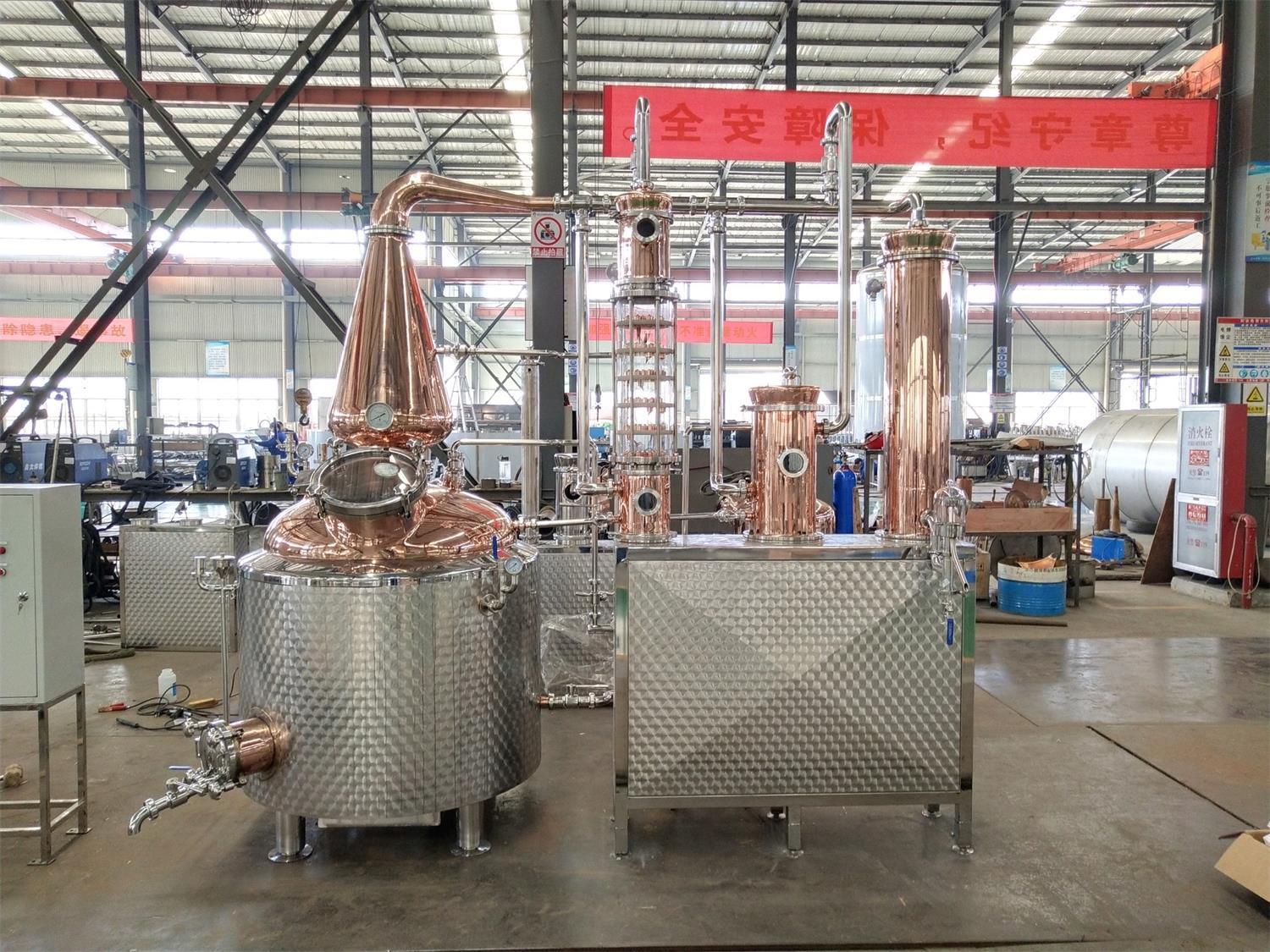 <b>1000л Медное оборудование для дистилляции</b>